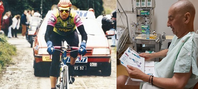 Bývalý vynikající cyklista Luboš Lom čelí zákeřné rakovině