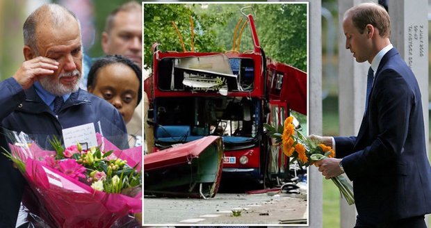 10 let od bombového útoku v Londýně: Autobusák nevědomky zachránil padesát lidí