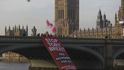 V Londýně lidé protestují za nové referendum o Brexitu