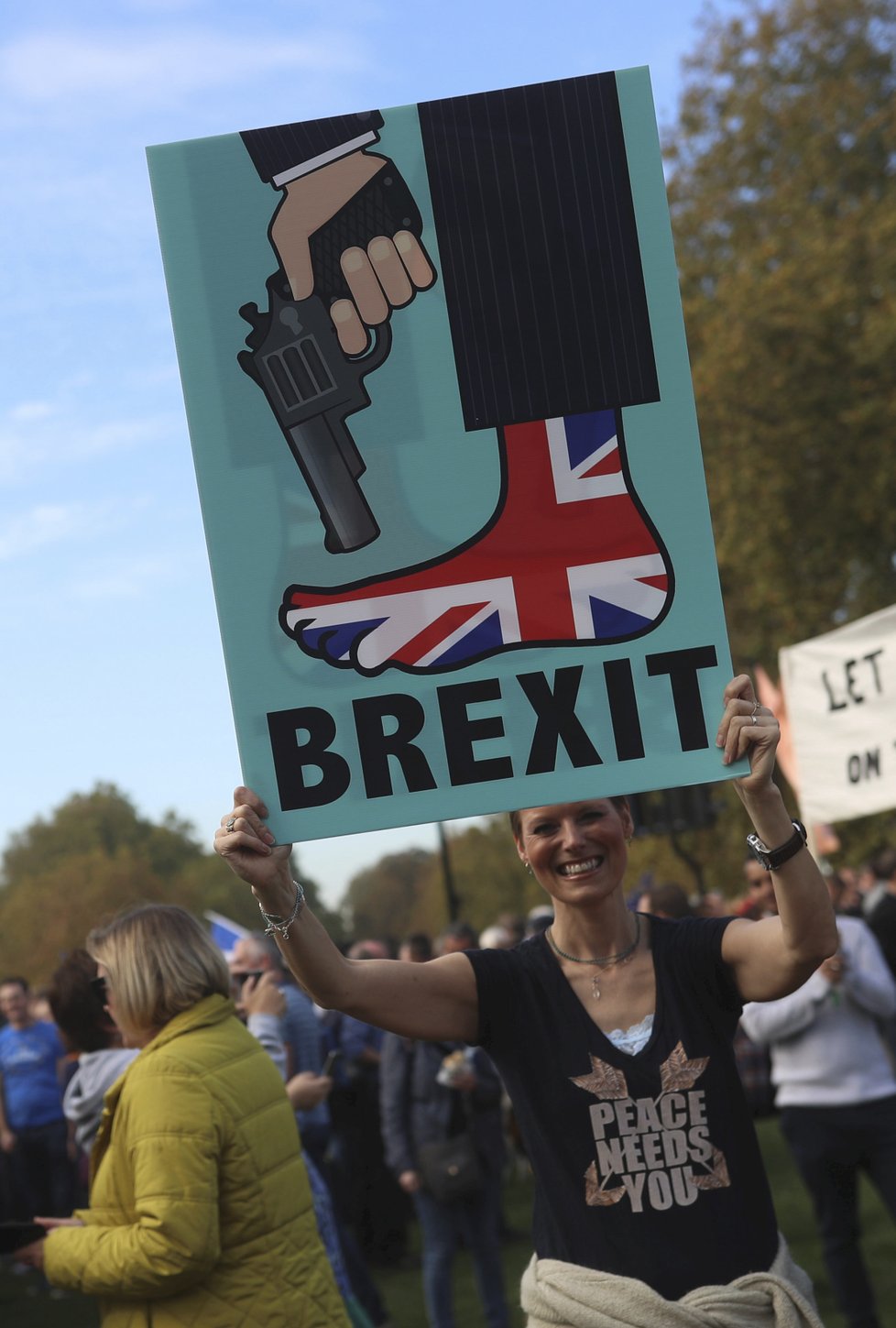 Brexit vyvolal v Británii demonstrace. Lidé chtěli nové referendum