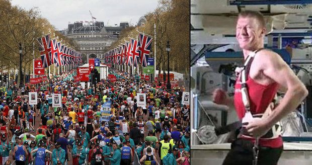Kuriózní účastník londýnského maratonu: Ve vesmíru ho běžel i astronaut Tim Peake!