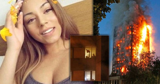 »Já tady zemřu!« Mladá dívka přenášela živě úprk z hořící budovy v Londýně