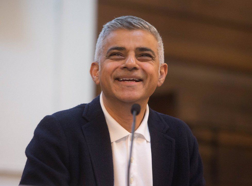 Londýnský starosta Sadiq Khan