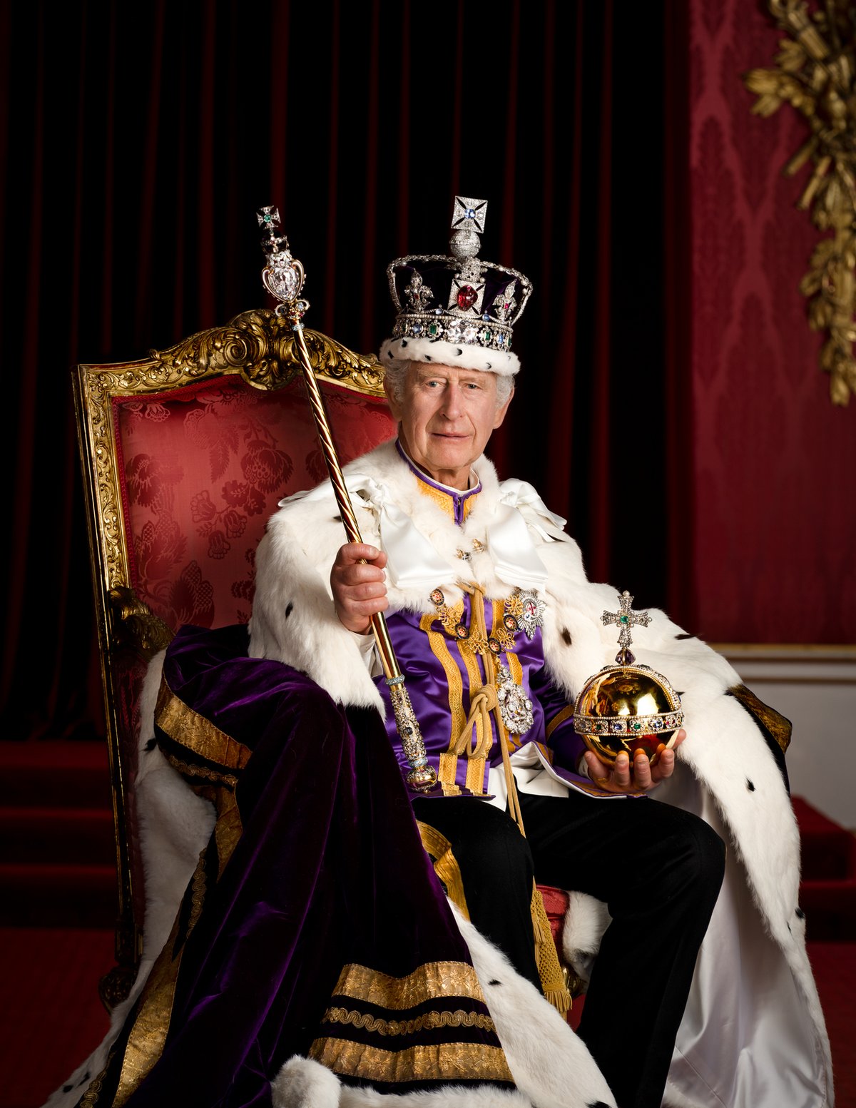 Britský král Karel