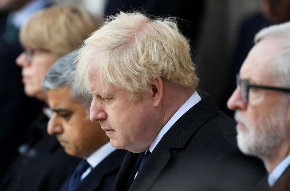 Pieta za oběti z útoku na londýnském mostu London Bridge.