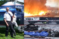 Pád vrtulníku v Londýně: Lidé se báli teroristů, zemřel pilot z Jamese Bonda!