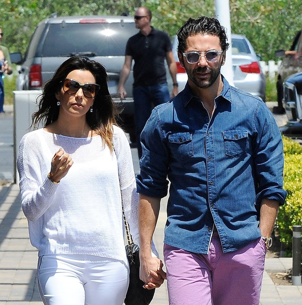 Eva Longoria s partnerem