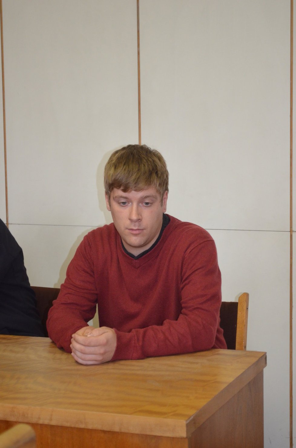 Petr Plášek (23) - traťový komisař - je viněn z usmrcení z nedbalosti