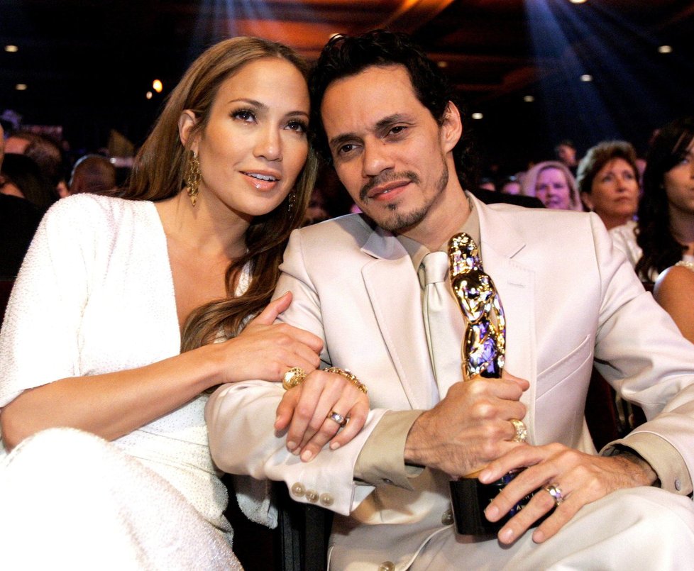 Anthony a Jennifer na Grammy