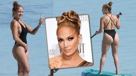 Jennifer Lopez bez retuše svého pozadí