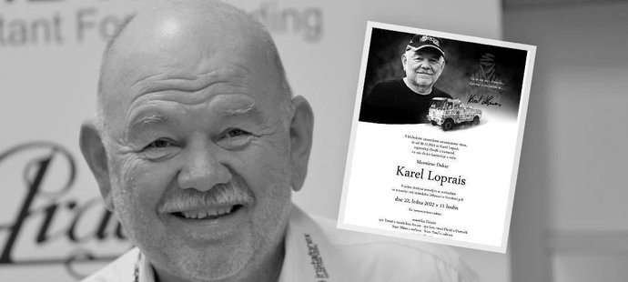 Pohřeb šestináosbného vítěze Rallye Dakar Karla Lopraise proběhne v sobotu 22. ledna 2022