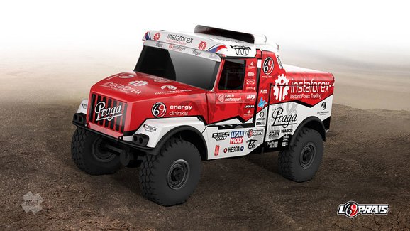 Instaforex Loprais Praga před startem Rallye Dakar 2021: Nová strategie