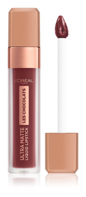 Matná rtěnka L’Oréal Paris Infaillible Les Chocolats, odstín 868 Cacao Crush, 269 Kč, koupíte v síti drogérií