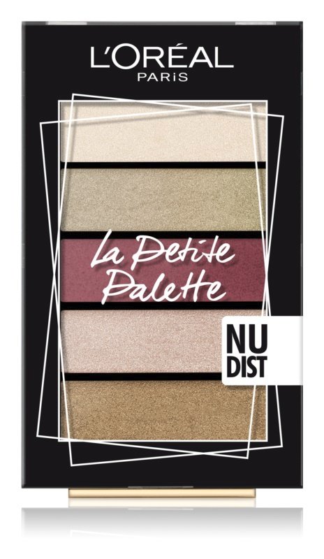 Paletka očních stínů La Petite Palette Nudist L´Oréal Paris, 249 Kč, koupíte v síti drogérií