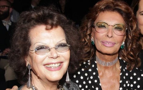 Sophia Loren a Claudia Cardinale
