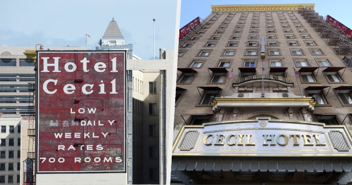 Hotel Cecil je nechvalně proslulé místo v Los Angeles.