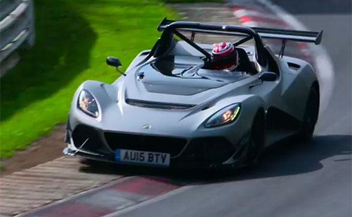 Video: Lotus 3-Eleven se předvádí na Nürburgringu, je extrémně rychlý