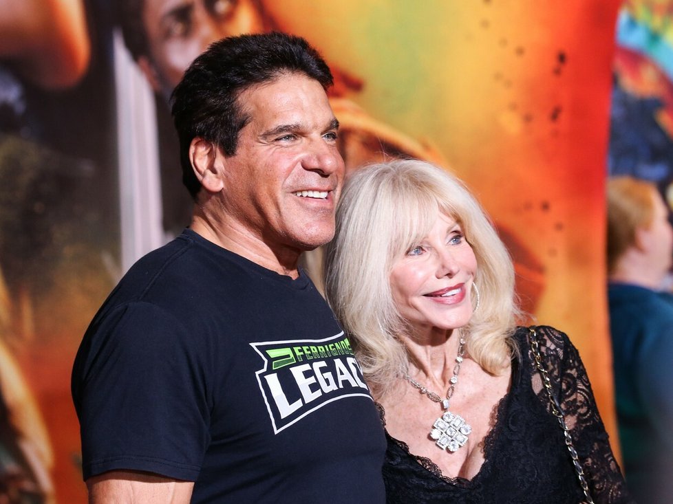 Lou Ferrigno s manželkou Carlou