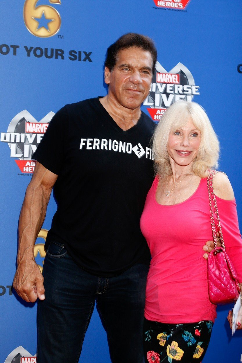 Lou Ferrigno s manželkou Carlou