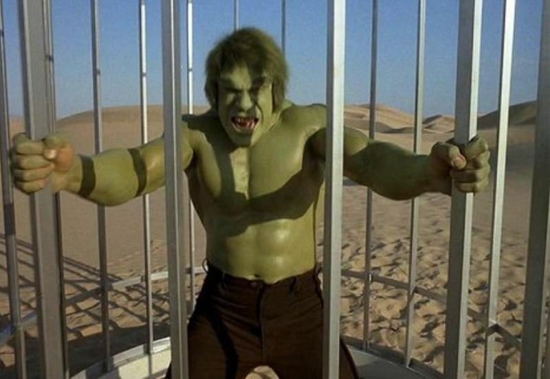 Lou Ferrigno v seriálu The Incredible Hulk