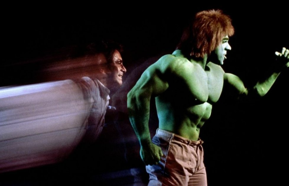 Lou Ferrigno ve filmu Neuvěřitelný Hulk