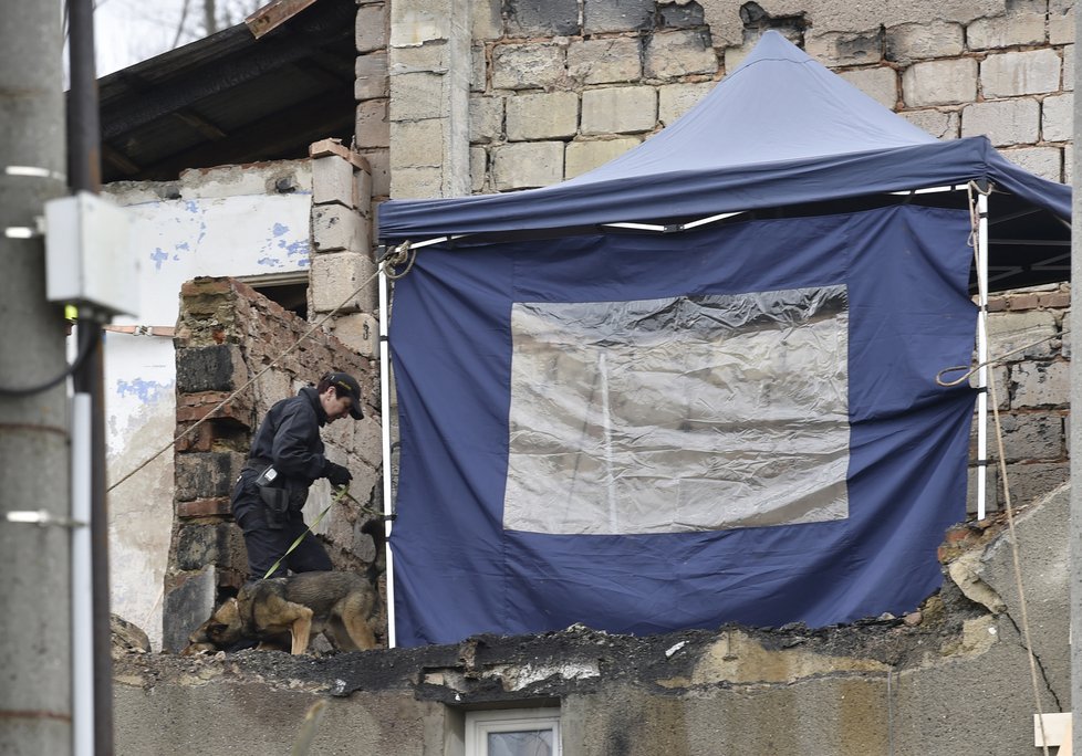 Při tragickém výbuchu domu v Loučce zemřela žena a tři děti.