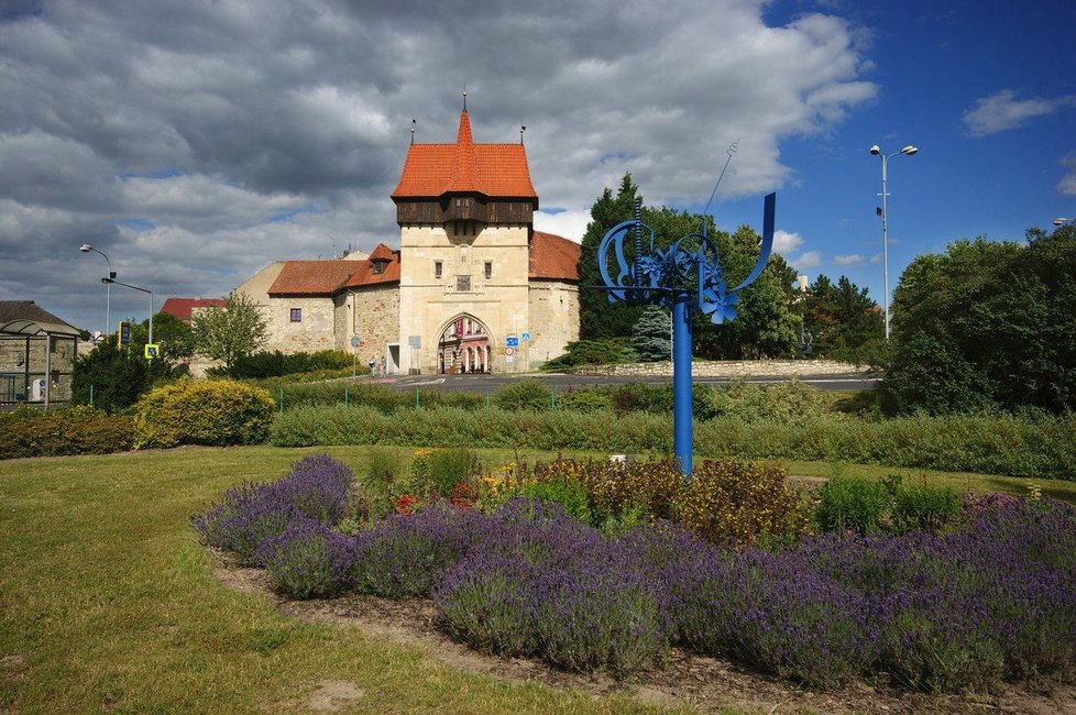 Žatecká brána v Lounech