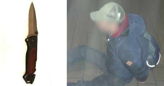 Opilý recidivista chtěl s nožem vyloupit benzinku v Třebíči.