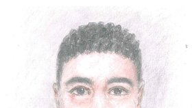 Policie zveřejnila portrét jednoho z podezřelých.
