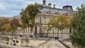 Zloději se vloupali do pařížského Louvru, ukradli cenné šperky ze sbírky Napoleona a císařovny.