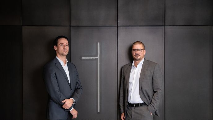 Miloš Šivara a Viktor Loužil z CSG Advanced Systems Miloš Šivara a Viktor Loužil z CSG Advanced Systems