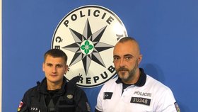 Policisté Jakub a Josef.