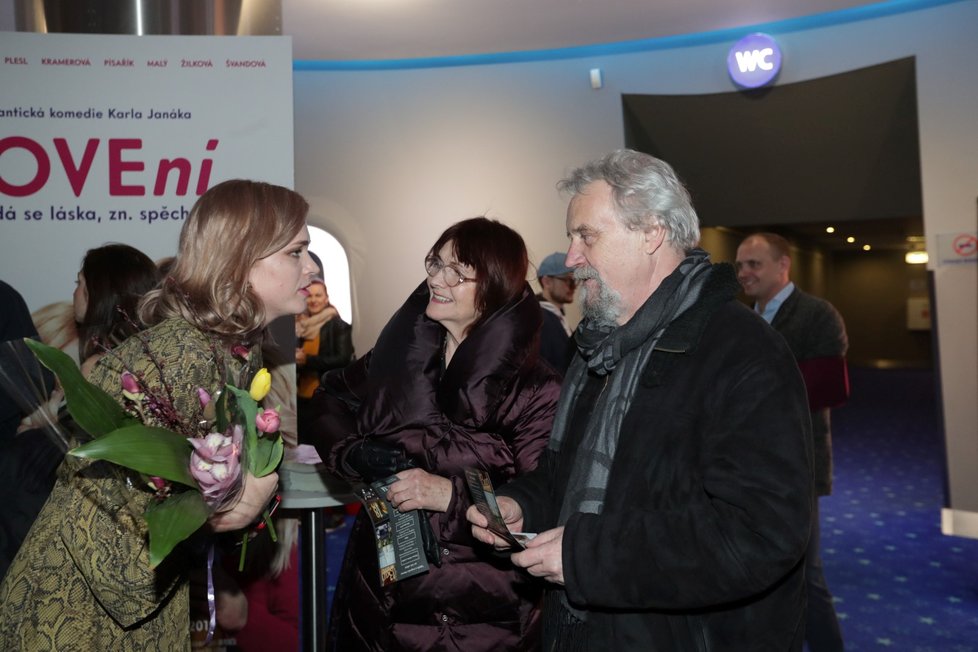 Premiéra filmu LOVEní: Ester Geislerová