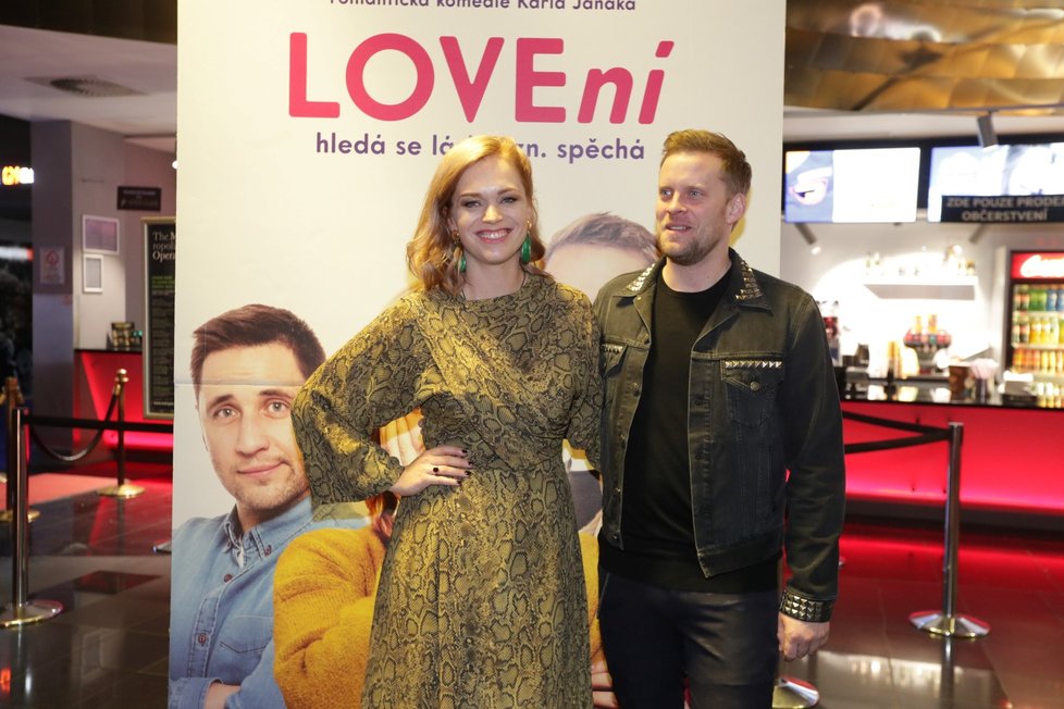 Premiéra filmu LOVEní: Ester Geislerová a Jakub Prachař