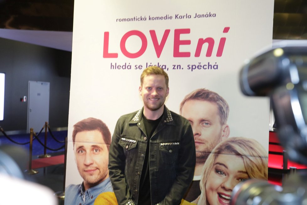 Premiéra filmu LOVEní: Jakub Prachař