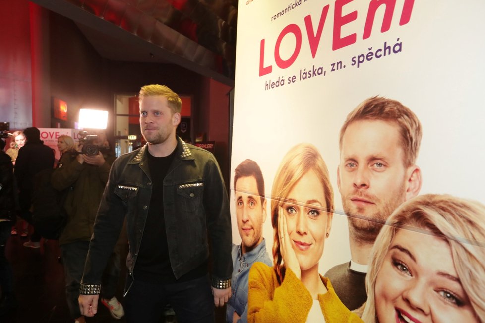 Premiéra filmu LOVEní: Jakub Prachař