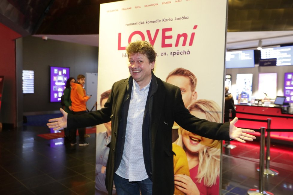 Premiéra filmu LOVEní: Karel Janák