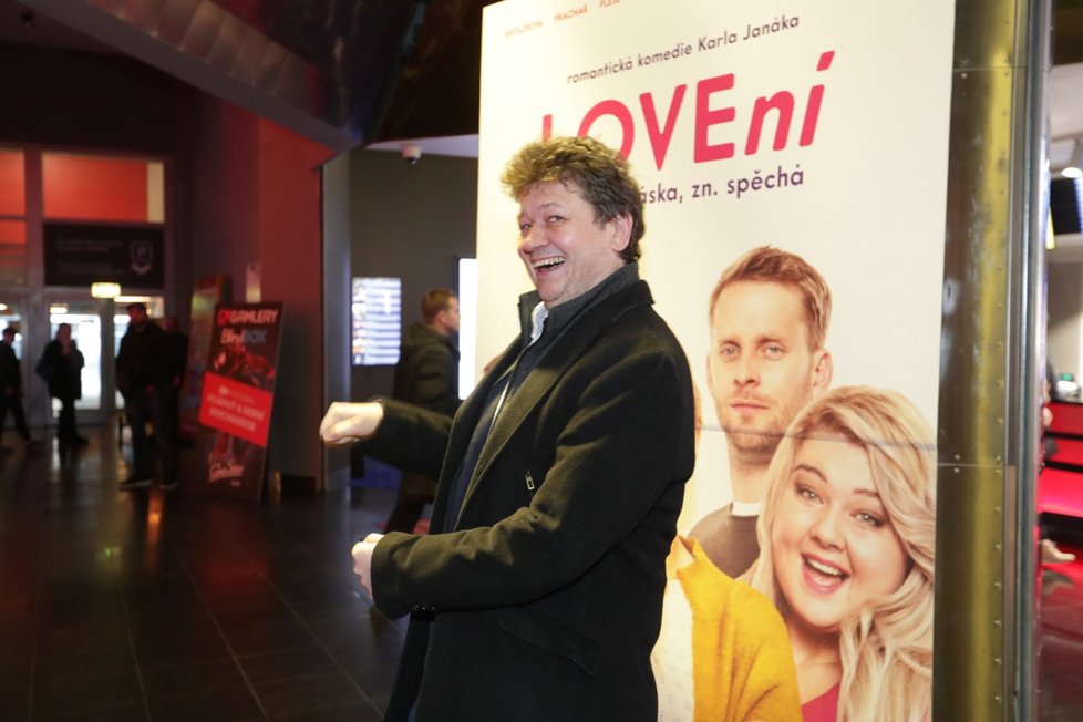 Premiéra filmu LOVEní: Karel Janák