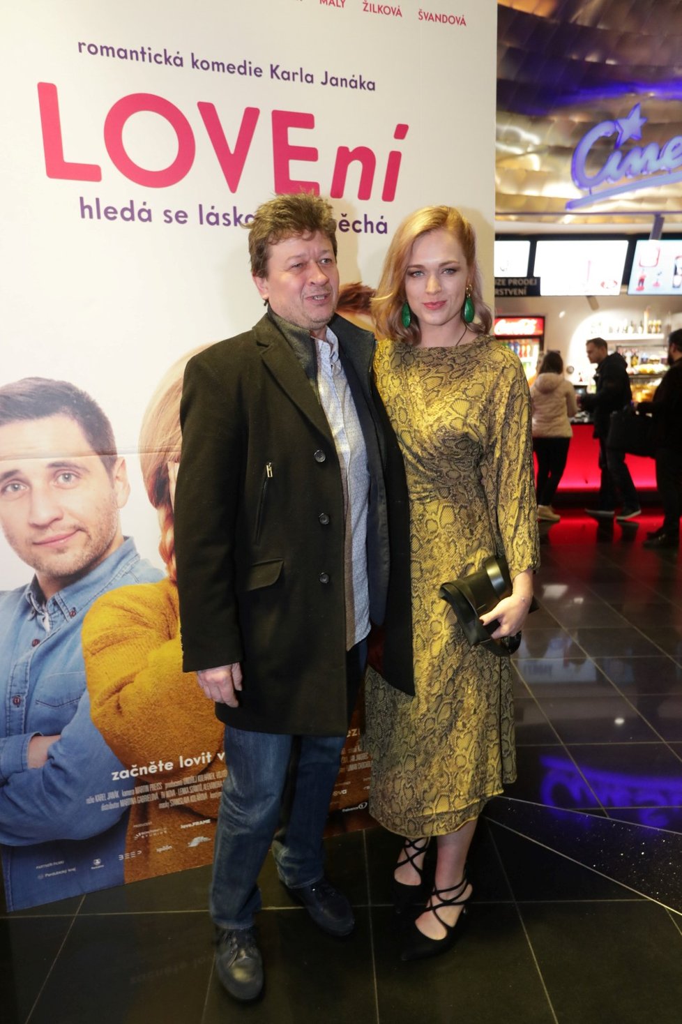 Premiéra filmu LOVEní: Ester Geislerová a Karel Janák