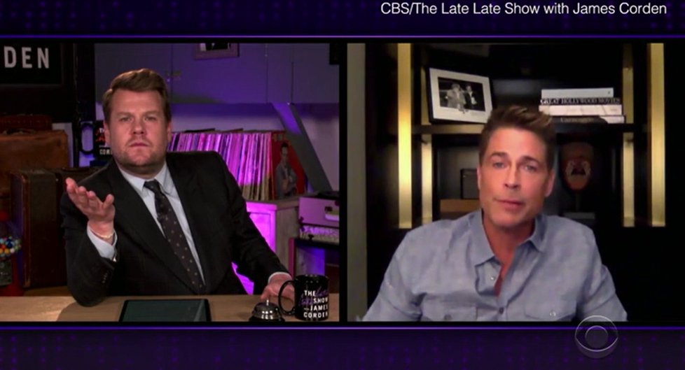 Rob Lowe v show Jamese Cordena popisuje Harryho culík