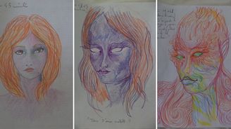 Autoportréty po požití LSD: Jak se změní vnímání vlastní osobnosti