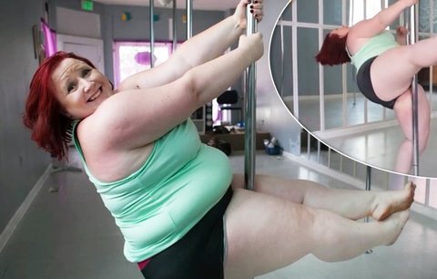 Nejtěžší tanečnice u tyče na světě: Lulu roztáčí 114 kilo živé váhy!