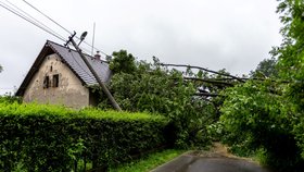 V obci Lubina na Novojičínsku se  21. června 2020 sesunul svah. Popadané stromy poškodily sloupy elektrického vedení a ohrožují i nedaleké domy.