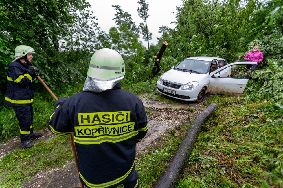 V obci Lubina na Novojičínsku se  21. června 2020 sesunul svah. Popadané stromy poškodily sloupy elektrického vedení a ohrožují i nedaleké domy.