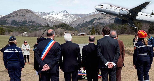 Smutek trpících: 50 pozůstalých po obětech letu 4U9525 se vydalo opět do Alp!