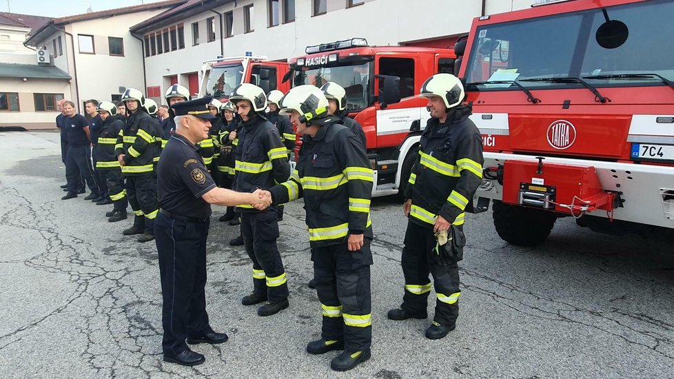 Lubomír Bureš byl u hasičského sboru 33 let.