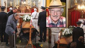 Smutný pohřeb Lubomíra Kostelky (†91): Zapomněli na něj! ČT ani neposlala věnec