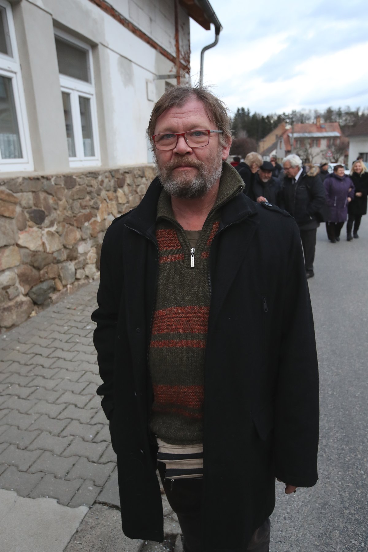 Poslední rozloučení s Lubomírem Kostelkou v Kamberku