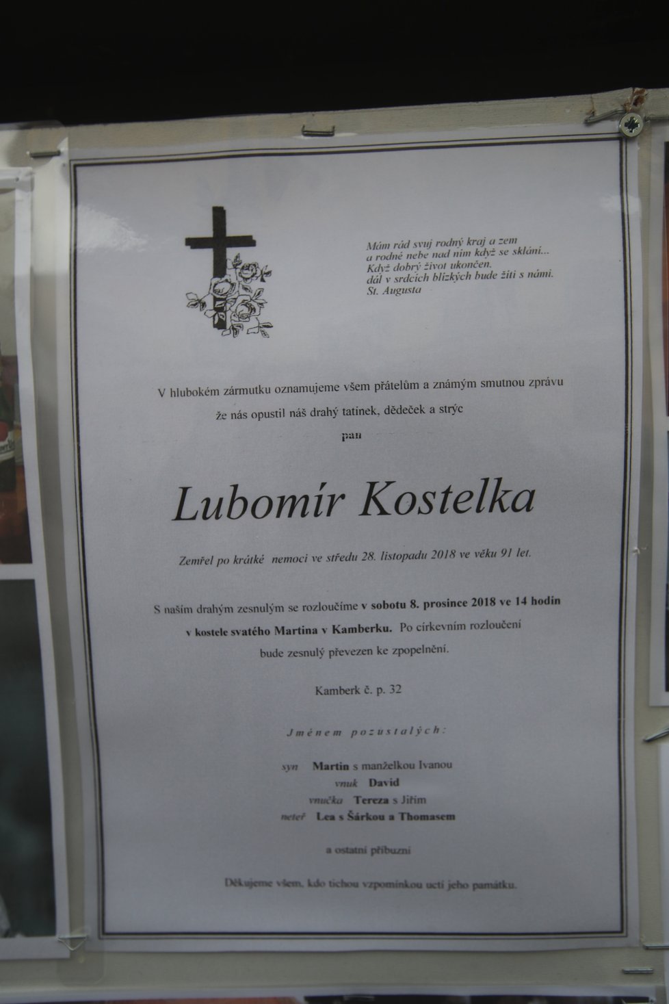 Parte Lubomíra Kostelky