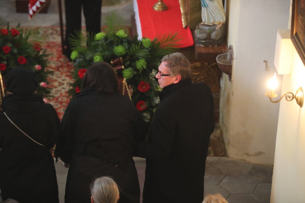 Poslední rozloučení s Lubomírem Kostelkou v Kamberku